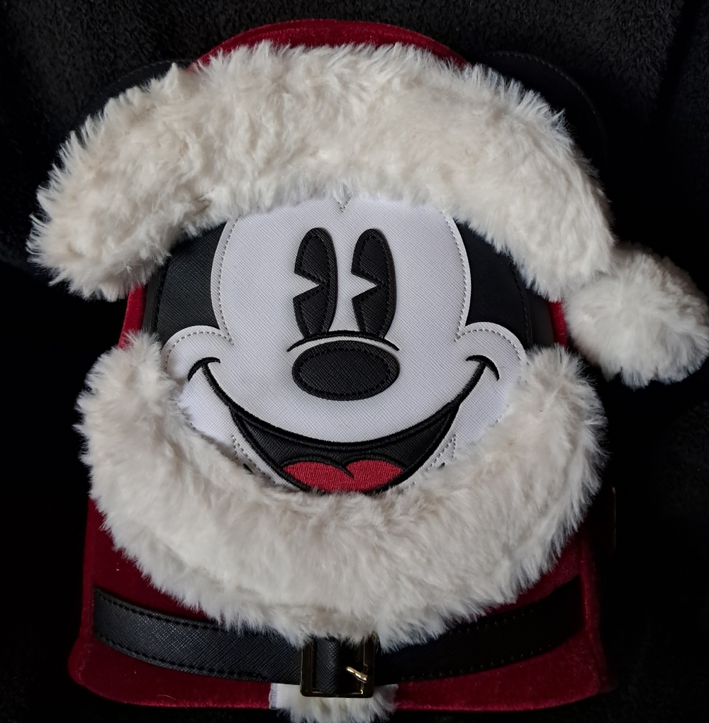 Mickey Santa OG Lougefly Mini Backpack